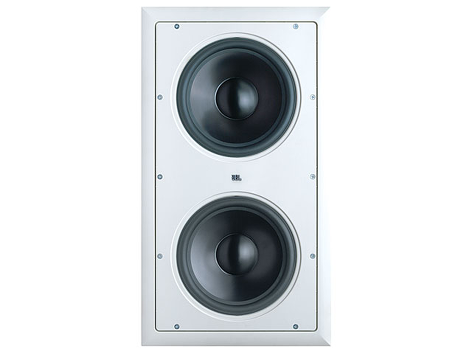 HTI 88 - Black - Dual 8 inch (200mm) In-Wall Passive Subwoofer - Hero